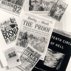 Front pages about Trnopolje